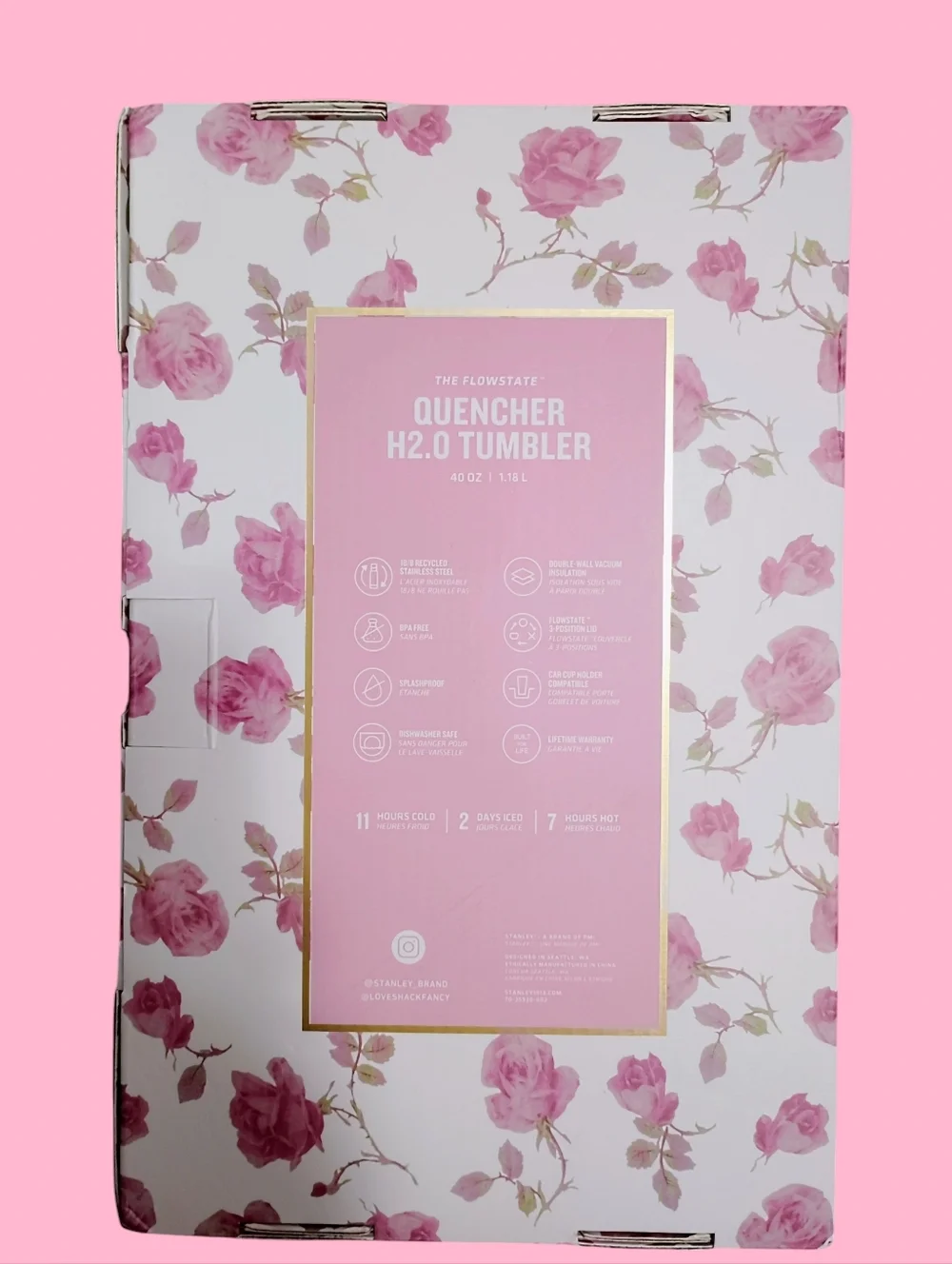 🌸🩷*Stanley x LoveShackFancy*LIMITED EDITION!🩷 TUMBLER SET 🌸 - Picture 3 of 3